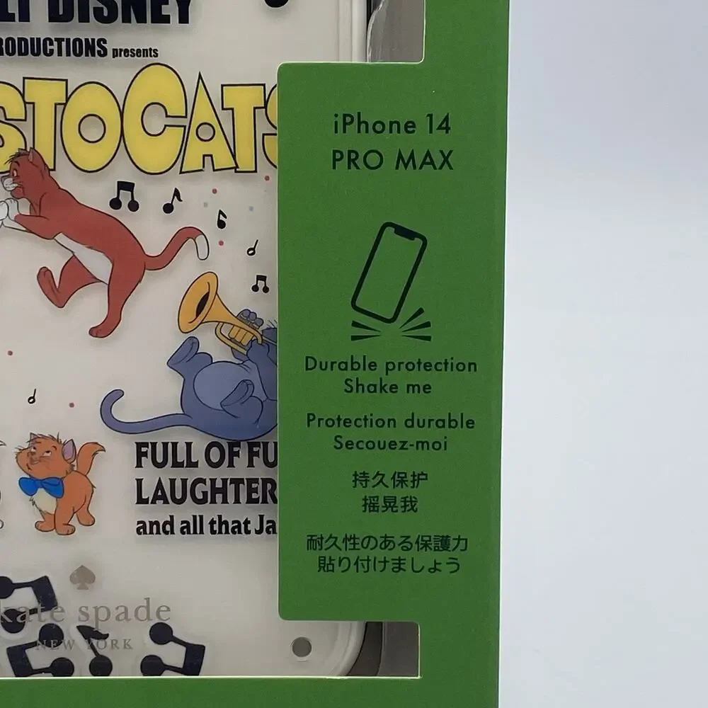 Disney X Kate Spade New York Aristocats iPhone 14 Pro Max Case KC664